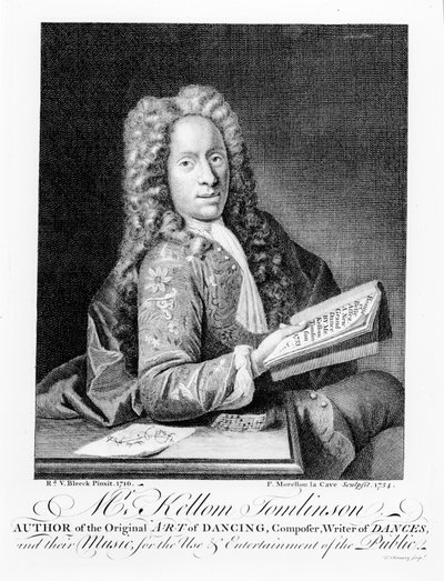 Mr Kellom Tomlinson, author of the original 